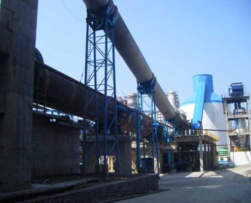 Cement plant furnace