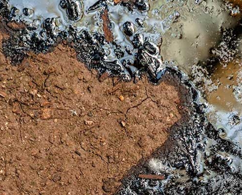 Types of contaminated soil