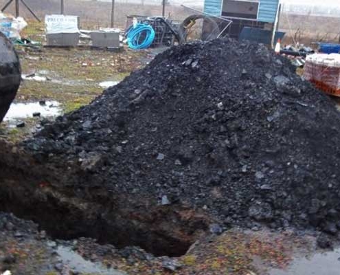 Types of contaminated soil