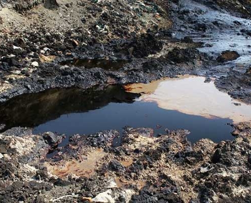 Tipos de suelo contaminado