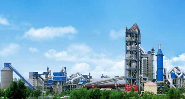 New dry process cement production line plant