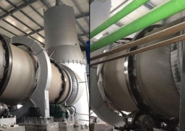 waste incineration rotary kiln