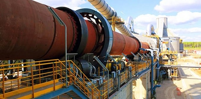 rotary kiln cooperate with waste treatment