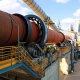 rotary kiln cooperate with waste treatment